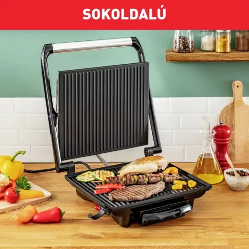 Tefal Inicio Elektromos grill  GC241D38 Rozsdamentes, 2000W