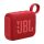 JBL GO 4 hordozható bluetooth hangszóró, piros