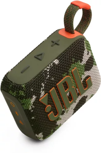 JBL Go 4 Squad hordozható Bluetooth hangszóró, terepmintás