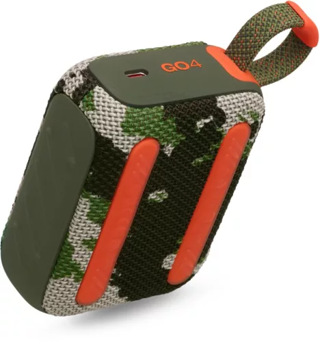 JBL Go 4 Squad hordozható Bluetooth hangszóró, terepmintás