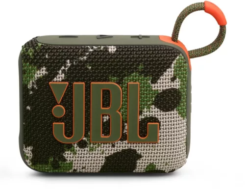 JBL Go 4 Squad hordozható Bluetooth hangszóró, terepmintás