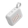 JBL GO 4 hordozható bluetooth hangszóró, fehér