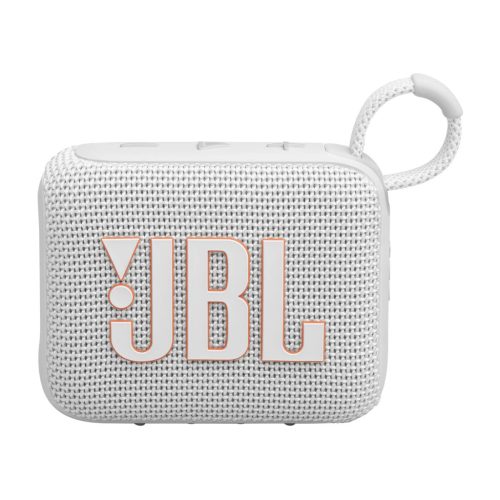 JBL GO 4 hordozható bluetooth hangszóró, fehér