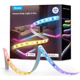   Govee Strip Light 2 Pro neon szalag - 5M Wifi +Bluetooth csatlakozás, GOVH61F5