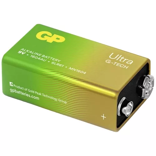 GP 6F22 GP1604AU-PGB1 Ultra alkáli 9V 1db
