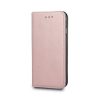 Telefontok Xiaomi Redmi Note 10 Pro / Note 10 Pro Max - Smart Magnetic rose gold szilikon keretes mágneses könyvtok, GSM108077