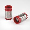Girmi GT02 Elektromos reszelő, piros/fehér színben, 12 W, újratölthető, 2 féle reszelő görgővel