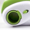 Girmi GT02 Elektromos reszelő, zöld/fehér színben, 12 W, újratölthető, 2 féle reszelő görgővel