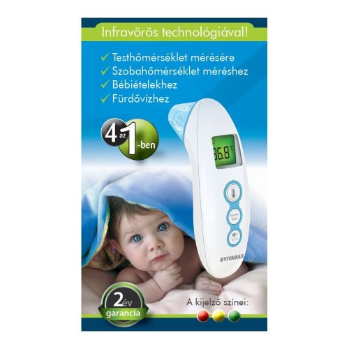 Vivamax Fül- és homloklázmérő, GYV28