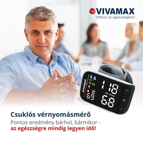 Vivamax V36 Csuklós vérnyomásmérő
