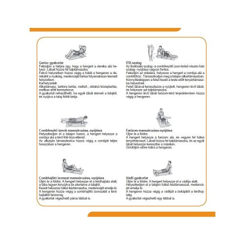 VivaFit Sima felületű SMR henger, GYVF20