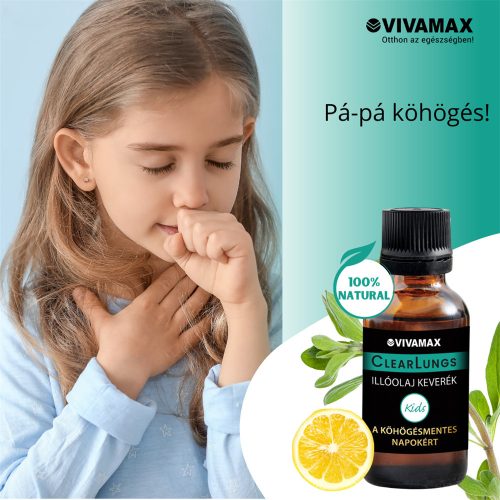Vivamax ClearLungs "Kids" illóolaj keverék GYVI25