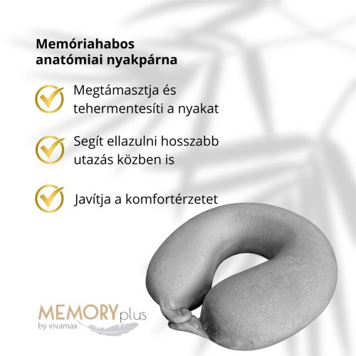 Memory plus GYVMF20 Memóriahabos nyakpárna