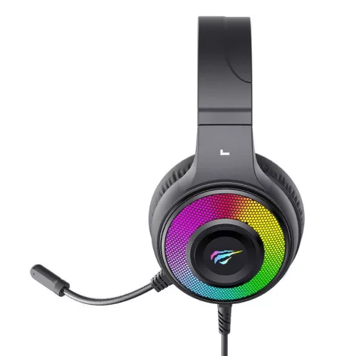 Havit H2042d RGB Vezetékes Gaming Headset - Fekete