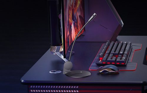 Havit H207d Gamer mikrofon, fekete