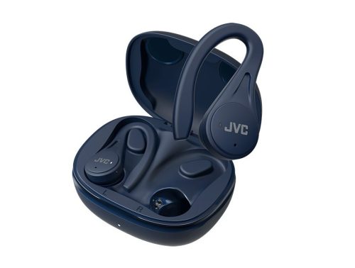 JVC  HA-EC25T-A-U Bluetooth fülhallgató Pivot & Slide Motion Fit technológiával, kék színben