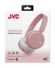 JVC HA-S36W-P-U Bluetooth fejhallgató pink színben, akár 35 órás üzemidővel