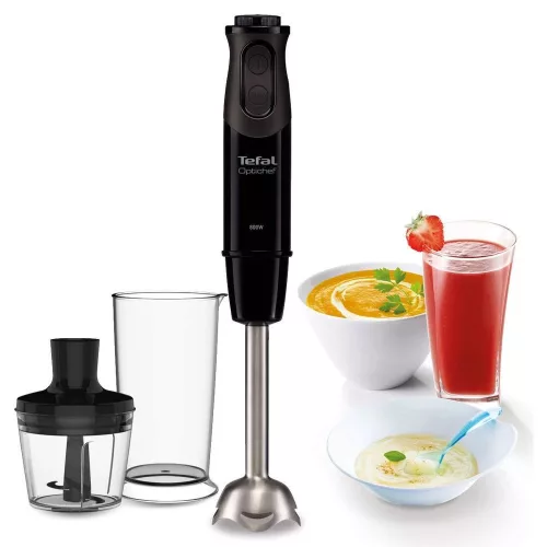 TEFAL HB641838 OptiChef 2 in 1 Botmixer, 800W, fekete