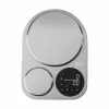 Jata HBAL1254 inox digitális konyhai mérleg, dupla mérőfelület, 5kg