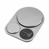 Jata HBAL1254 inox digitális konyhai mérleg, dupla mérőfelület, 5kg