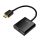 Logilink HDMI elosztó, 1x2 port, 4K/60 Hz, EDID, HDCP, HDR, CEC, IR, leskálázó, 0,13 m