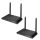 Logilink HDMI átviteli készlet, KVM, vezeték nélküli, 150m, 1-4, 4K@60Hz