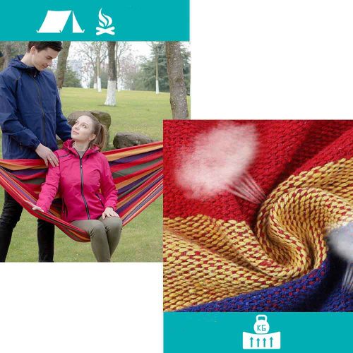 Kétszemélyes függőágy-piros (HOP1000120-1)