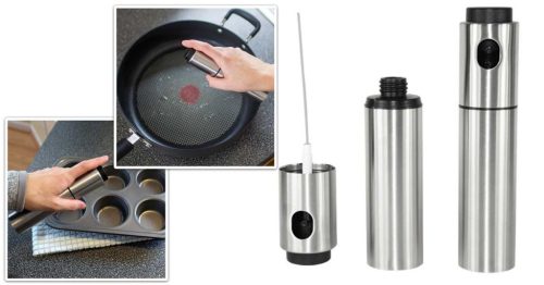 Timeless Gourmet Olajspray rozsdamentes palackban (HOP1000398)