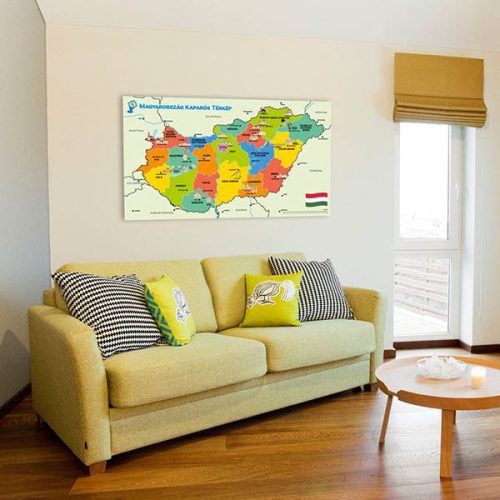 Timeless Home Magyarország kaparós térkép (HOP1000415)