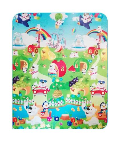 Timeless Toys Játszószőnyeg gyerekeknek-kék (HOP1000621-4)