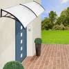 Timeless Garden Műanyag előtető több méretben és színben-240x90 cm-fekete (HOP1000696-4)