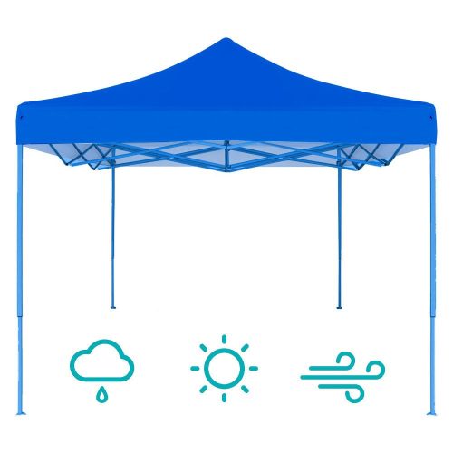 Timeless Garden Összecsukható kerti pavilon több típusban-2,9x2,9 méteres-kék-pavilon (HOP1000712-1)