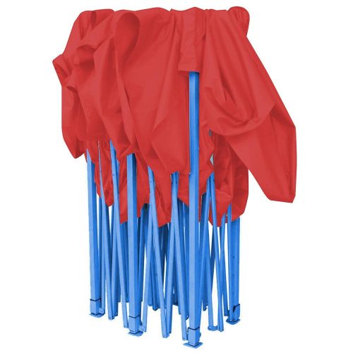 Timeless Garden Összecsukható kerti pavilon több típusban-2,9x2,9 méteres-piros-pavilon (HOP1000712-2)