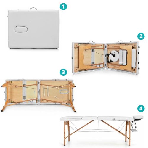 Timeless Beauty 3 zónás, hordozható masszázságy (HOP1000722)