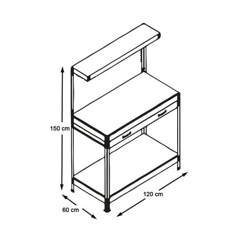 Timeless Tools Munkapad garázsba, műhelybe (HOP1000828-1)