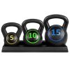 Timeless Sport 3 db-os kettlebell szett - 2.3/4.5/6.7 kg (5/10/15 lbs) (HOP1000859-1)