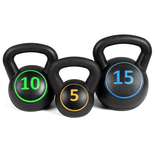 Timeless Sport 3 db-os kettlebell szett - 2.3/4.5/6.7 kg (5/10/15 lbs) (HOP1000859-1)