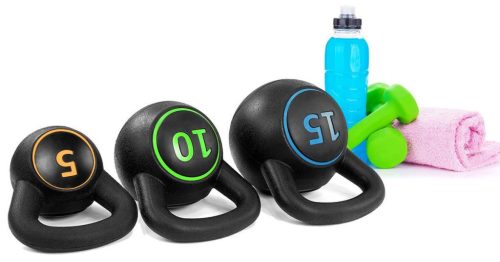 Timeless Sport 3 db-os kettlebell szett - 2.3/4.5/6.7 kg (5/10/15 lbs) (HOP1000859-1)