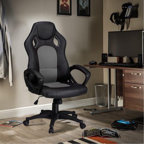 Timeless Office Gamer szék több színben - basic-színes háttámla, szürke (HOP1000870-1)