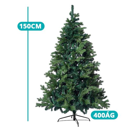 Timeless Christmas 3D műfenyő fém talppal, több méretben-150 cm (HOP1000881-2)