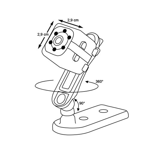 Timeless Tools Mini kamera (HOP1000896-1)
