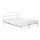 Timeless Home Mimi fém ágykeret ajándék ágyráccsal több méretben és színben-Fehér 160x200cm (HOP1000897-2)