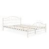 Timeless Home Mimi fém ágykeret ajándék ágyráccsal több méretben és színben-Fehér 160x200cm (HOP1000897-2)