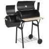 Timeless Garden 2in1 faszenes BBQ grill és smoker (HOP1000928-1)
