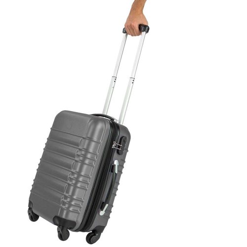 Timeless Home 4 db-os merev falú bőrönd szett, 4 színben-szürke (HOP1000938-2)