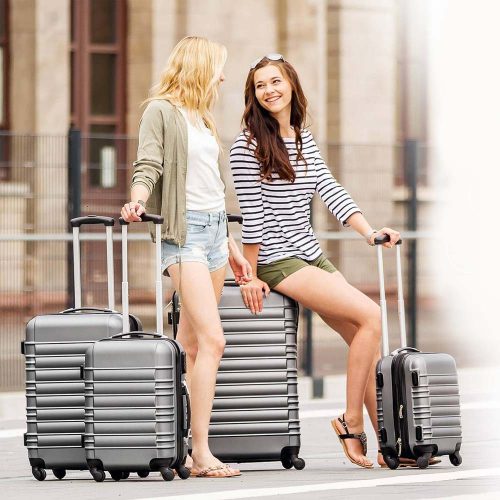 Timeless Home 4 db-os merev falú bőrönd szett, 4 színben-szürke (HOP1000938-2)