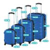 Timeless Home 4 db-os merev falú bőrönd szett, 4 színben-kék (HOP1000938-4)