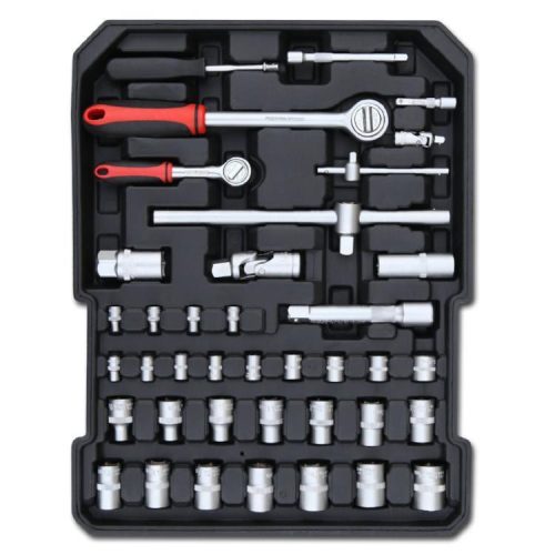 Timeless Tools 187 részes barkácskészlet gurulós bőröndben (HOP1000948-1)