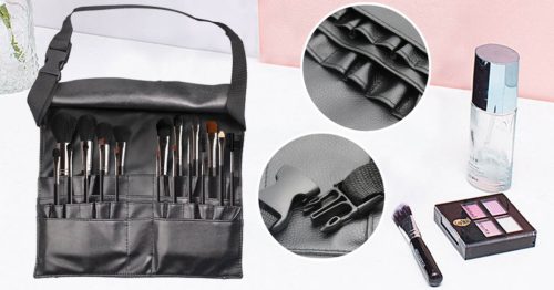 Timeless Beauty 18 részes sminkecset készlet derékra csatolható tartóban (HOP1000968-1)