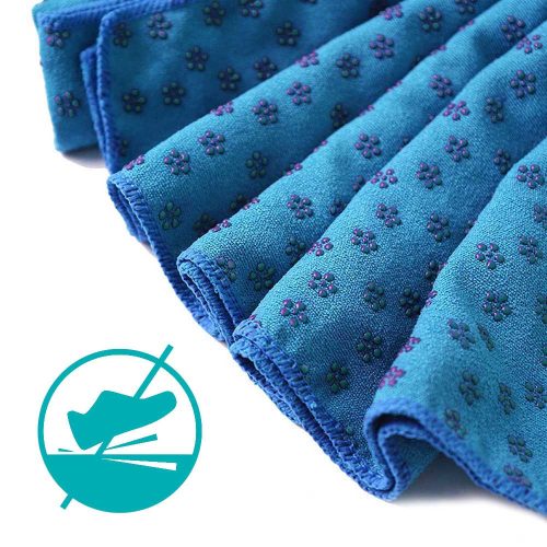 Timeless Sport Csúszásgátlós jógatörölköző ajándék táskával-kék (HOP1000973-1)